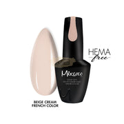 Mixcoco Soak-Off Gel Polish 15ml | Beige Cream Gel Nail Polish