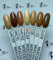 Mixcoco Soak-Off Gel Polish 15Ml - Brown Cc Nail