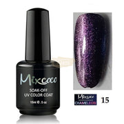 Mixcoco Soak-Off Gel Polish 15Ml - Chameleon Collection 15 Nail