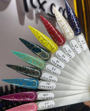 Mixcoco Soak-Off Gel Polish 15Ml - Crackle Collection Nail