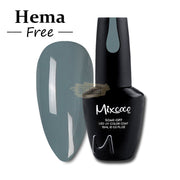 Mixcoco Soak-Off Gel Polish 15ml - Cream Grey 209 (NH 06) Gel Nail Polish