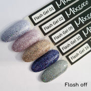 Mixcoco Soak-Off Gel Polish 15ml | Disco Flash Gel | 02 Gel Nail Polish