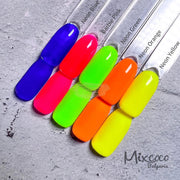 Mixcoco Soak-Off Gel Polish 15ml | Fluorescent | Neon Orange Gel Nail Polish