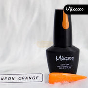 Mixcoco Soak-Off Gel Polish 15ml | Fluorescent | Neon Orange Gel Nail Polish