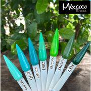 Mixcoco Soak-Off Gel Polish 15Ml - Green 043 (Ls 02) Nail