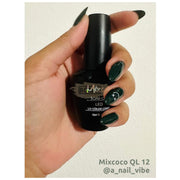 Mixcoco Soak-Off Gel Polish 15ml - Green QL Gel Nail Polish
