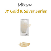 Mixcoco Soak-Off Gel Polish 15Ml - Jy Gold & Silver Collection 01 Nail
