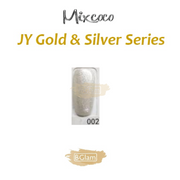Mixcoco Soak-Off Gel Polish 15Ml - Jy Gold & Silver Collection 02 Nail