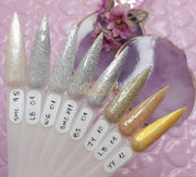 Mixcoco Soak-Off Gel Polish 15Ml - Jy Gold & Silver Collection Nail