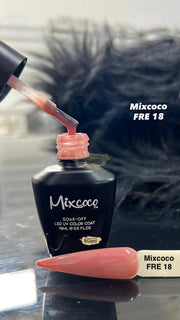 Mixcoco Soak-Off Gel Polish 15ml - Naked 195 (French 18) Gel Nail Polish