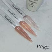 Mixcoco Soak-Off Gel Polish 15Ml - Naked 196 (French 31) Nail