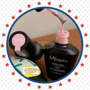 Mixcoco Soak-Off Gel Polish 15Ml - Naked 201 (French Pink) Nail