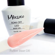 Mixcoco Soak-Off Gel Polish 15Ml - Naked 202 (French 35) Nail