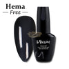 Mixcoco Soak-Off Gel Polish 15ml - Naked 203 (Smoke Black) Gel Nail Polish