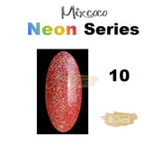 Mixcoco Soak-Off Gel Polish 15Ml - Neon Collection 10 Nail