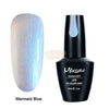 Mixcoco Soak-Off Gel Polish 15ml | Pearl Collection | Mermaid Blue Gel Nail Polish