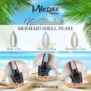 Mixcoco Soak-Off Gel Polish 15ml | Pearl Collection | Rainbow Glow Gel Nail Polish