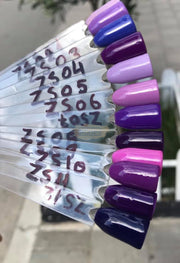 Mixcoco Soak-Off Gel Polish 15Ml - Purple Zs Nail