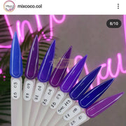 Mixcoco Soak-Off Gel Polish 15Ml - Purple Zs Nail