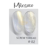 Mixcoco Soak-Off Gel Polish 15ml | Screw Thread | #02 Gel Nail Polish