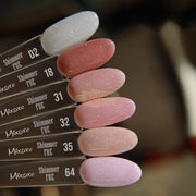 Mixcoco Soak-Off Gel Polish 15ml | Shimmer French Collection Gel Nail Polish