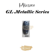 Mixcoco Soak-Off Gel Polish 15ml | Shine Glisten GL Metallic | GL 10 Gel Nail Polish