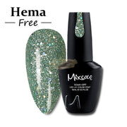 Mixcoco Soak-Off Gel Polish 15Ml - Shine Glitter Collection 261 (Smc 185) Nail
