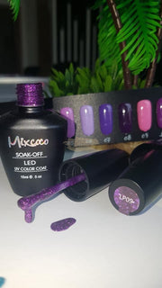 Mixcoco Soak-Off Gel Polish 15Ml - Shine Glitter Collection 280 (Lp 09) Nail