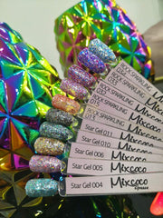 Mixcoco Soak-Off Gel Polish 15Ml - Shine Glitter Rock Sparkling Rs 32 Nail