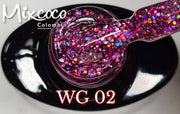 Mixcoco Soak-Off Gel Polish 15Ml - Shine Glitter Wg Nail