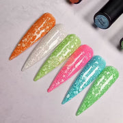 Mixcoco Soak-Off Gel Polish 15ml | Snow Gel Collection | Orange Oasis Gel Nail Polish