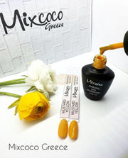 Mixcoco Soak-Off Gel Polish 15Ml - Yellow 023 (Mustard Yellow) Nail