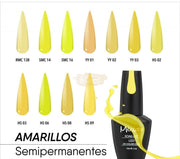 Mixcoco Soak-Off Gel Polish 15Ml - Yellow Yy Nail
