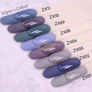 Mixcoco Soak-Off Gel Polish 15Ml - Zx Grey Collection Nail