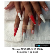 Mixcoco Soak-Off Gel Polish 7.5ml - Cream Grey 216 (SMC 138 White) Gel Nail Polish