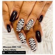 Mixcoco Soak-Off Gel Polish 7.5Ml - Cream Grey 221 (Smc 144 Black) Nail
