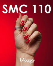 Mixcoco Soak-Off Gel Polish 7.5ml - Red 002 (SMC 110) Gel Nail Polish
