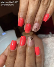 Mixcoco Soak-Off Gel Polish 7.5Ml - Red 013 (Smc 025) Nail