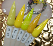 Mixcoco Soak-Off Gel Polish 7.5Ml - Yellow 025 (Hs 02) Nail