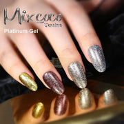 Mixcoco Soak-Off Gel Polish - Platinum Nail Collection