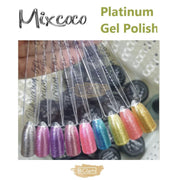 Mixcoco Soak-Off Gel Polish - Platinum Nail Collection