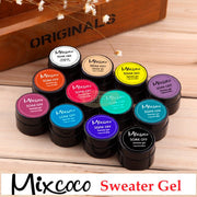 Mixcoco Soak-Off Gel Polish - Sweater Embossed 3D Nail
