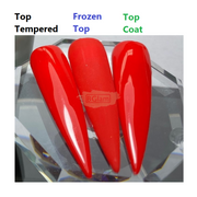 Mixcoco Soak-Off Uv Frozen Top Coat For Gel Polish (Matte) 15Ml Nail