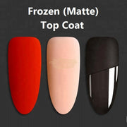 Mixcoco Soak-Off Uv Frozen Top Coat For Gel Polish (Matte) 15Ml Nail