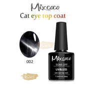 Mixcoco Soak-Off Uv Gel Nail Polish Cat Eye Top Coat Collection 15Ml 002