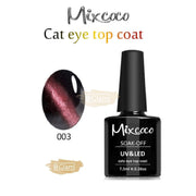 Mixcoco Soak-Off Uv Gel Nail Polish Cat Eye Top Coat Collection 15Ml 003