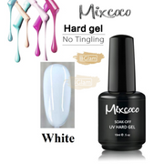 Mixcoco Soak-Off Uv Hard Gel Nail Polish 02-White