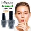 Mixcoco Soak-Off Uv No Wipe Tempered Top Coat For Gel Polish (High Shine) 15Ml Nail