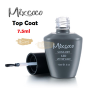 Mixcoco Soak-Off Uv No Wipe Top Coat For Gel Polish 7.5Ml Nail