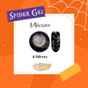 Mixcoco Spider Gel Elastic 4 Silvery Nail Polish